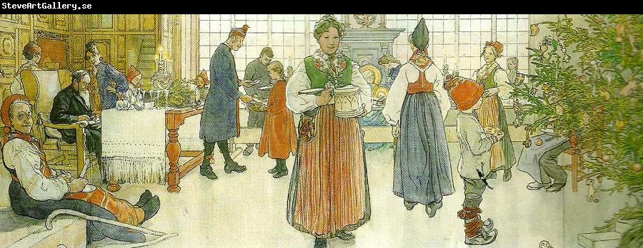 Carl Larsson nu ar det jul igen